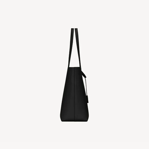 Saint Laurent Black Leather Tote Bag - Picture 4 of 5